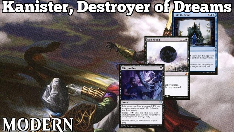 Kanister, Destroyer of Dreams, Modern MTGO , Dimir Control,