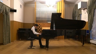 Ivan KOSHCHEEV plays Schumann Klavierstck,  - Fughette. Leise (bis)