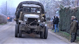 Historische U.S. Oldtimer Militr-Fahrzeugparade in Manhay /Belgium