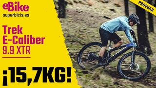 Trek e-Caliber 9.9 XTR: 15,7kg!