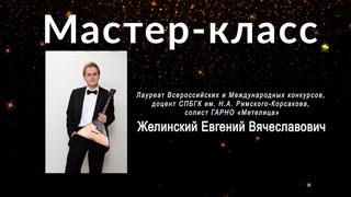Мастер-класс доцента СПБГК им. Н.А. Римского-Корсакова, солиста ГАРНО «Метелица» Желинского Е.В.