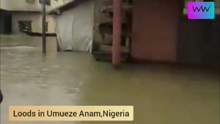 Severe Floods hits Umueze Anamin, Nigeria