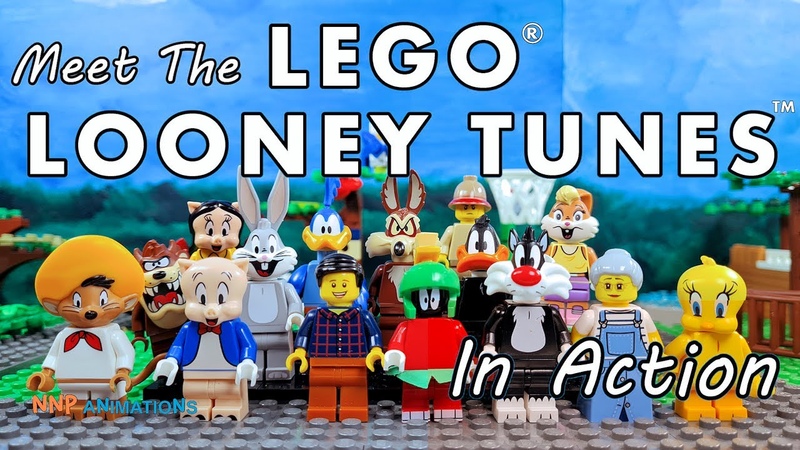 Meet The Lego Looney Tunes In Action Lego Stop Motion