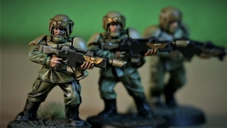 Speed painting Cadian Shock Troops