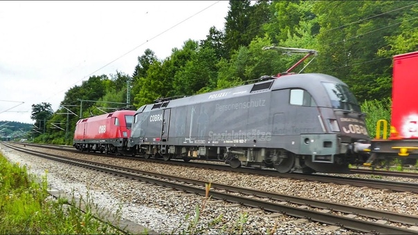Assling Bahnhof mit Urlaubsbesuch aus dem