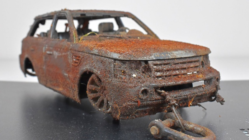 Restoration Abandoned Range Rover Model