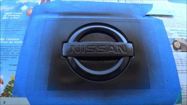 Blacked Out Emblems with Plasti