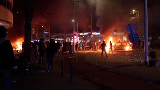 Беспорядки В Гааге! Мигранты Атаковали Полицию