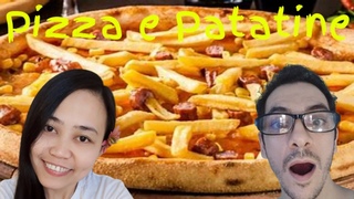 Dimple she Prepare Pizza e Patatine Fritte French Fries