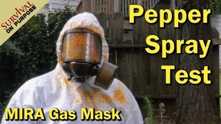 MIRA CM-6M Gas Mask vs Pepper Spray - Urban Survival Series