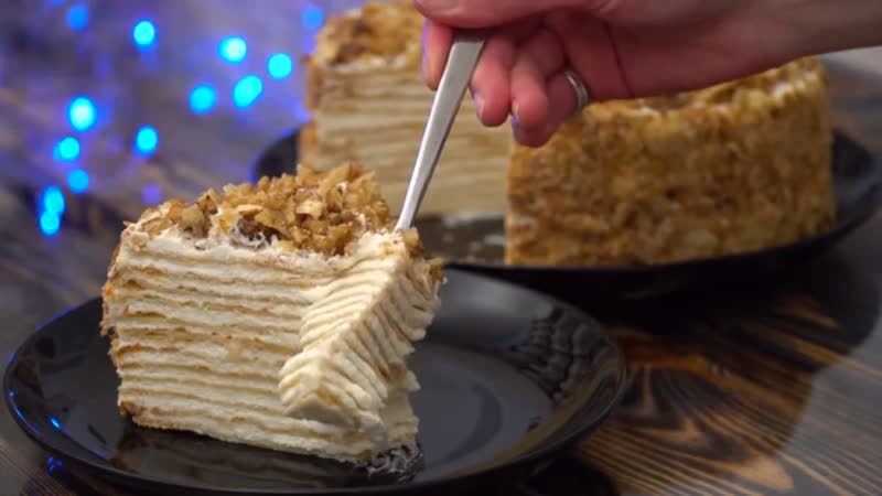 Торт НАПОЛЕОН ПОДРОБНО Лучший рецепт Самый вкусный и