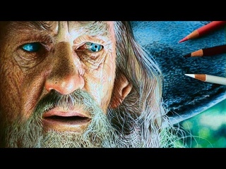 Drawing Gandalf - 3D Art - (Special thanks for 1000 sub.)