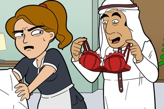 Housekeeper in Bikini Prank (ft. Abdo) - Ownage Pranks