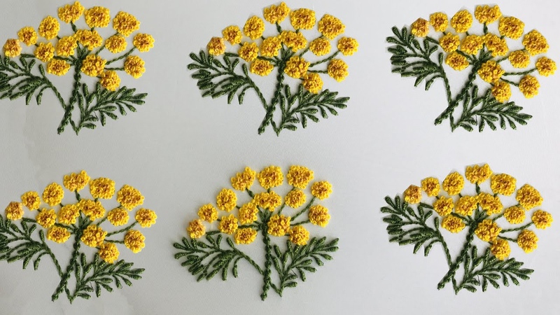 Hand Embroidery: Embroidery For All Over Flower Embroidery For Kurtis Embroidery For Kids