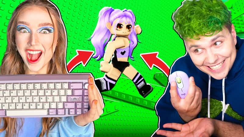 1 МЫШКА 1 КЛАВИАТУРА ЧЕЛЛЕНДЖ в ROBLOX БАШНЯ