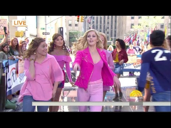 Mean Girls cast performing Apex Predator