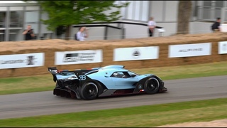 Bugatti Bolide x  Niki Lauda (Launch Control And Flyby) Goodwood Festival Of Speed