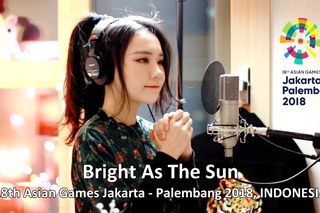 J Fla - Bright As The Sun ( Asian Games 2018 Official Song )