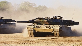 Another German Leopard-2 Tank was Destroyed in the Deep Rear