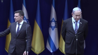PM Netanyahu meets with Ukrainian President Zelensky