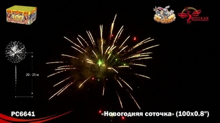 6450 (0,8х100) Новогодняя соточка