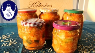 Selbstversorger Rezept / Zucchini mit Reis einkochen /  Vorrat für den Winter