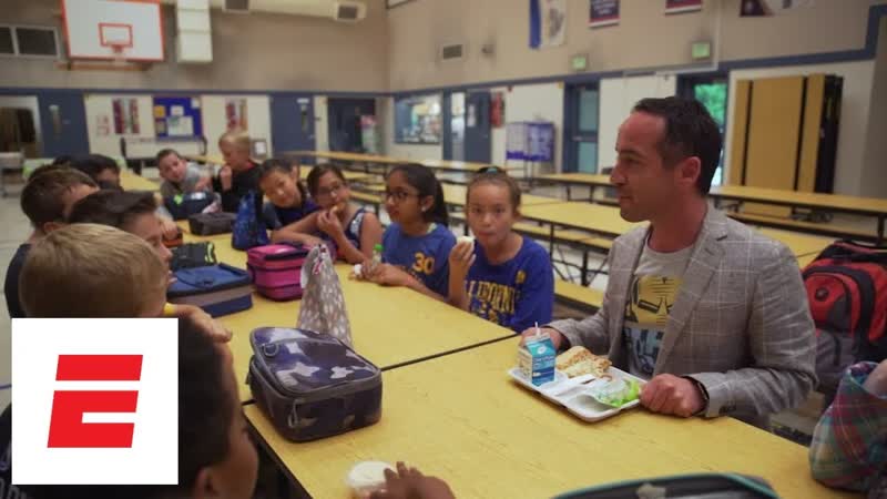 A day with the fourth graders of Warriors Dub Nation, Hang Time with Sam Alipour, ESPN
