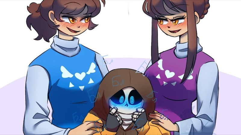 ( Undertale Comics mix) Двойной кайф (Франс), Русский дубляж