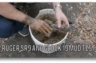 Ruger SR9 versus Glock 19 Mud Test: