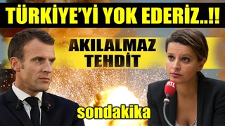 #sondakika TÜRKİYE’Yİ YOK EDERİZ..!! FRANSA’NIN YANINDAYIZ..!!