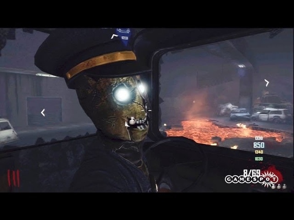 Call of Duty: Black Ops II Zombie Bus Gameplay (