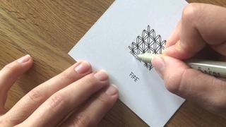 Zentangle-Muster: Fife