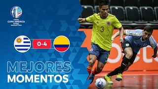 CA Futsal | Uruguay 0-4 Colombia | Fecha 2