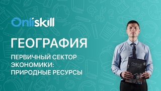 География 8 класс : Первичный сектор экономики: природные ресурсы
