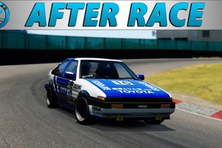 [After-party] AC Racing  AE86 Tuned version. Zandvoort