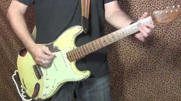 MJT Aged Finishes VTS model guitar