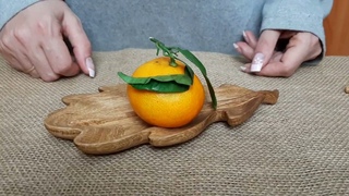 Тарелка  дубовый лист