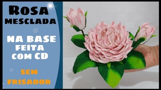 LINDA ROSA MESCLADA , SEM FRISADOR @RosailmaArtes123