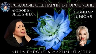 Любовь Звездина Родовые сценарии в натальных картах