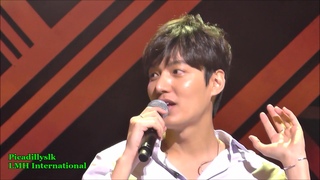 'The Originality of Lee MIn Ho 20170218 Interview and Game'part 3