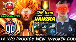 16 Y/O NEW INVOKER GOD -  Invoker Wonderkid Grandmaster Tier Grinding MMR Dota 2 pro Gameplay