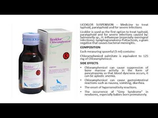 LICOKLOR SUSPENSION - Medicine to treat typhoid, paratyphoid and for severe infections - YouTube
