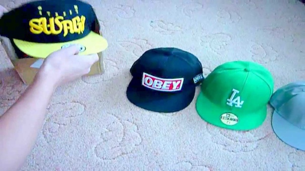 Видео обзор кепок Obey, Last King, LA, Swag, Diamond, Mishka от SWAGirlboy