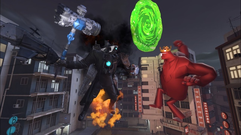 Giant Scatman Heavy vs. Cameraman season 2 (all