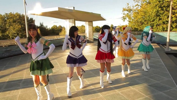 Senshi Generation I Oh Gee, Sailor Moon Music Video