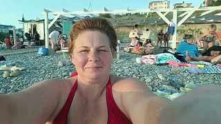 Анапа . Пляж  ШИНГАРИ