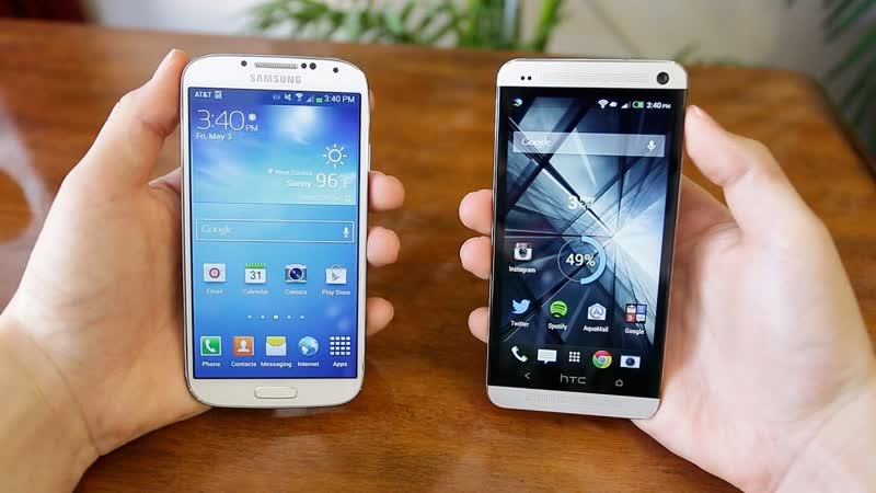Samsung Galaxy S4 vs HTC