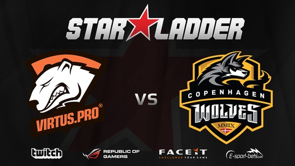 Virtus pro vs Copenhagen Wolves de mirage ( Star Series