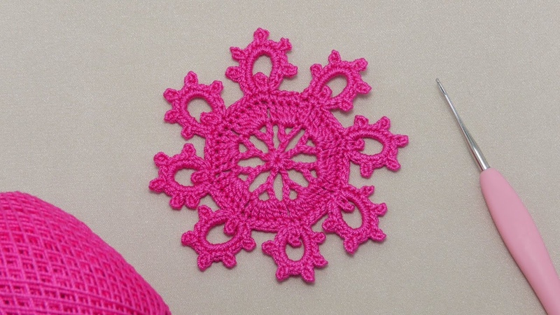 VERY EASY crochet flower tutorial for beginners SUPER Beautiful to CROCHET Motif Floral