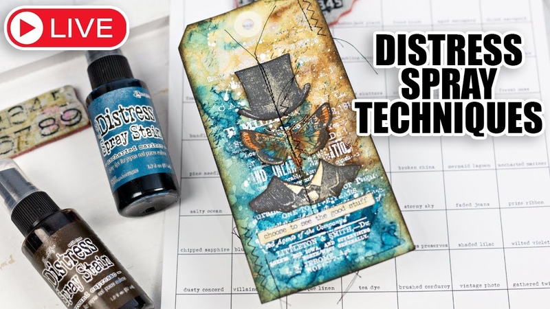 Distress Spray Techniques: Explore Endless